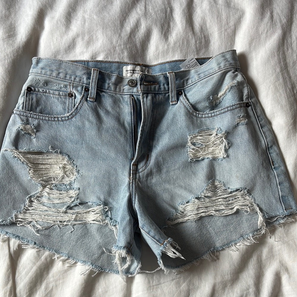 Light blue abercombie shorts